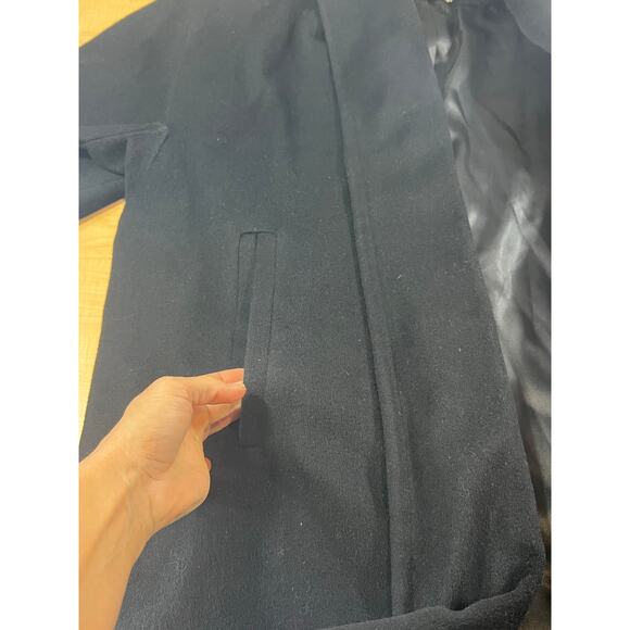 Vintage The Limited Wool Blend Jacket Black Womans Size L - Picture 8 of 8